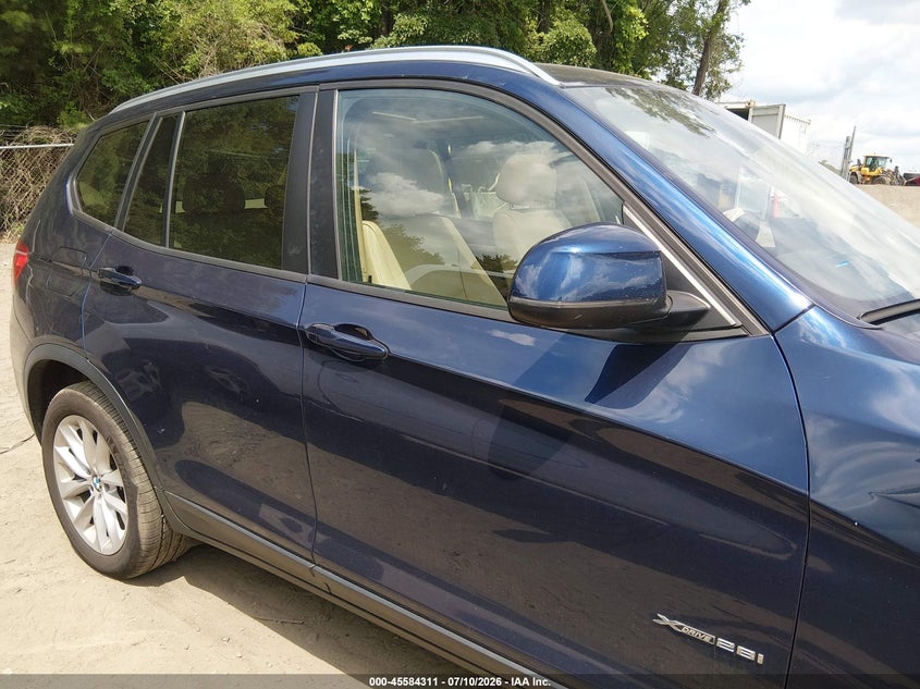 BMW X3 2016 VIN 5UXWX9C57G0D76739