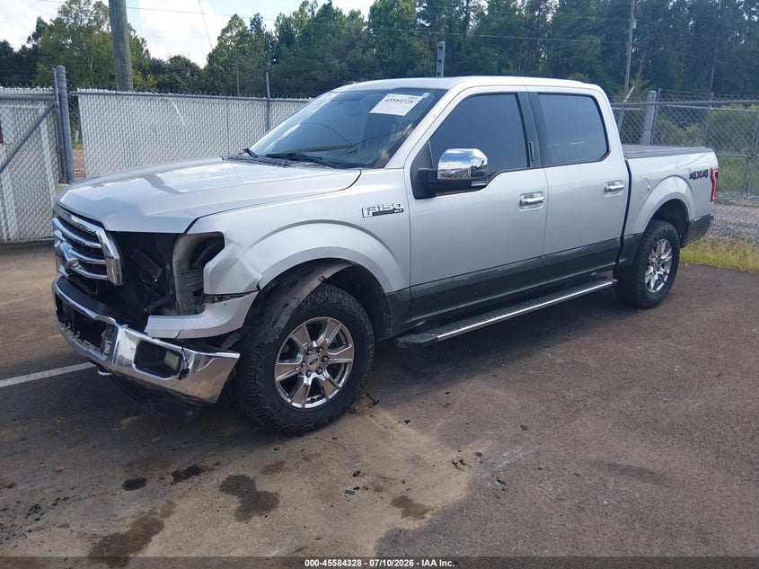 2016 Ford F-150, Front End, IAAI, VIN 1FTEW1EF4GKE53267 — photo 2