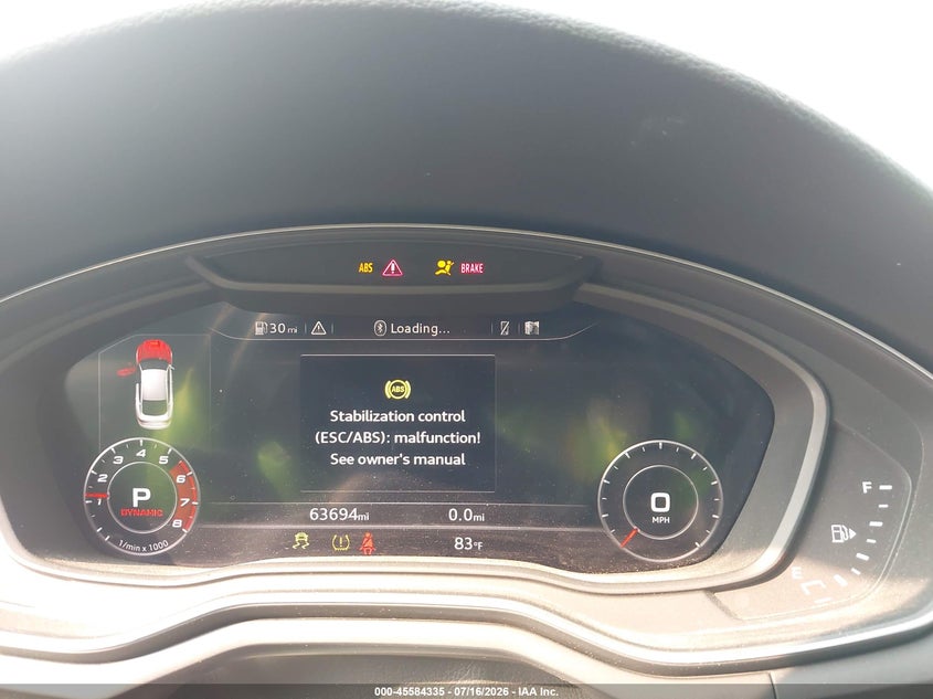 2019 Audi S5 3.0T Premium VIN: WAUC4CF58KA041959 Lot: 45584335