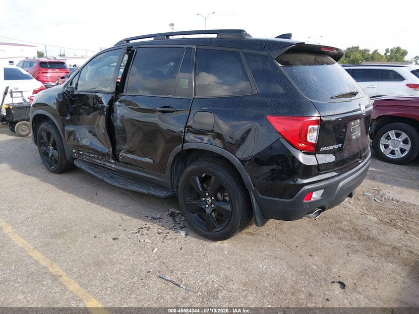 Vin: 5fnyf8h02lb015674, lot: 46082697, honda passport awd elite 20203