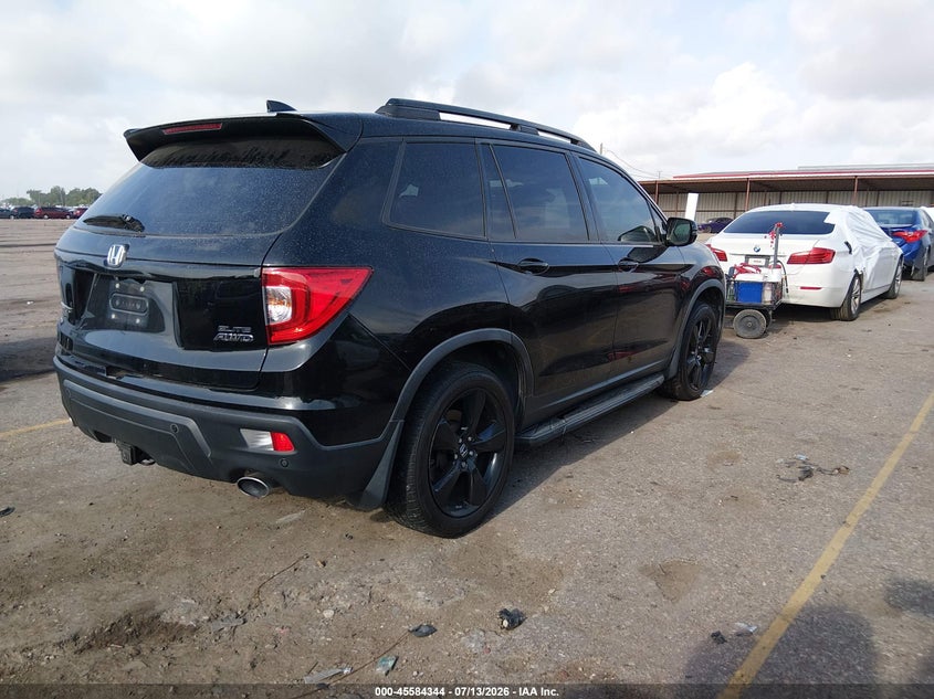 Vin: 5fnyf8h02lb015674, lot: 46082697, honda passport awd elite 20204