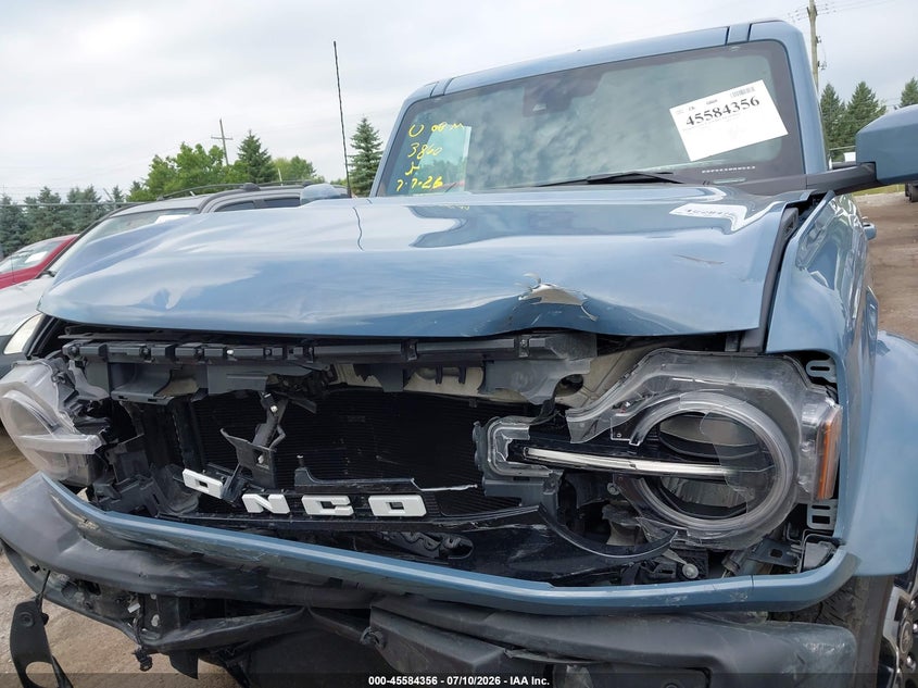 2024 Ford Bronco Outer Banks VIN: 1FMDE8BH0RLB23860 Lot: 45584356