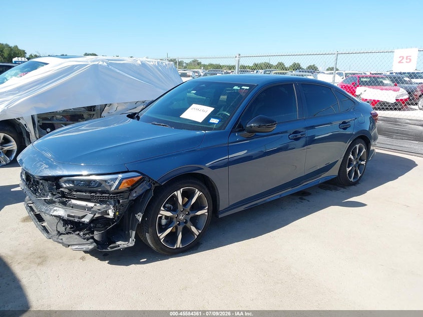 2025 HONDA CIVIC HYBRID auction photo 2