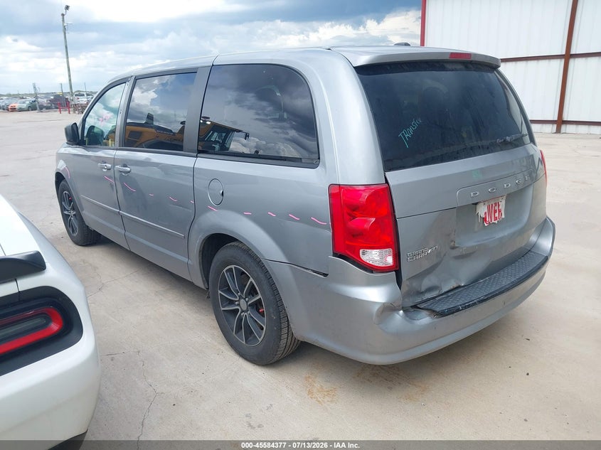 Vin: 2c4rdgbg8fr667069, lot: 46082730, dodge grand caravan se 20153