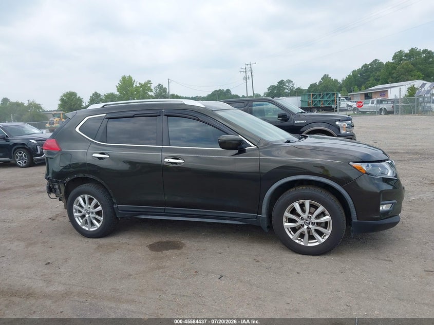 2017 Nissan Rogue Sv VIN: JN8AT2MV1HW257677 Lot: 45584437