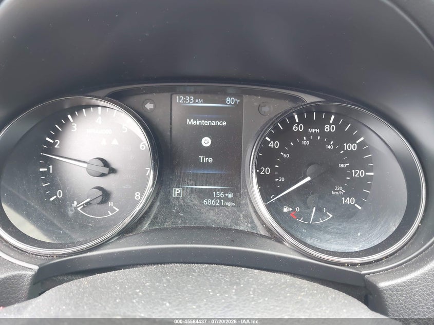 2017 Nissan Rogue Sv VIN: JN8AT2MV1HW257677 Lot: 45584437