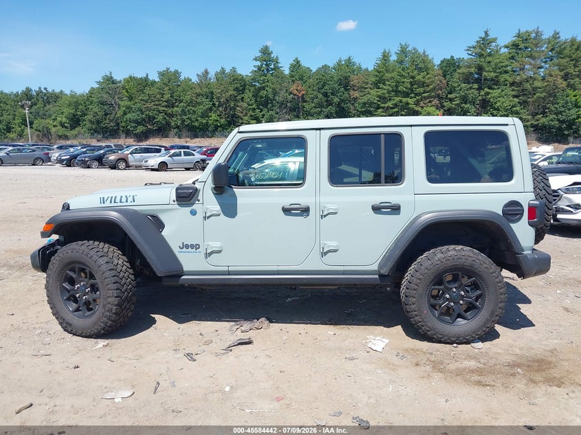 2024 Jeep Wrangler 4Xe Willys 4Xe VIN: 1C4RJXN60RW185154 Lot: 45584442