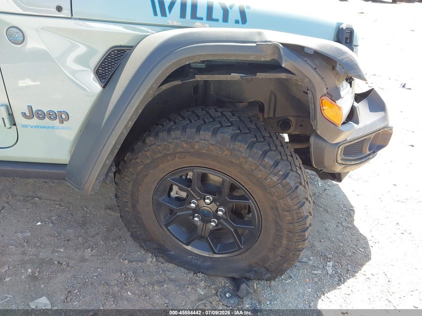 2024 Jeep Wrangler 4Xe Willys 4Xe VIN: 1C4RJXN60RW185154 Lot: 45584442