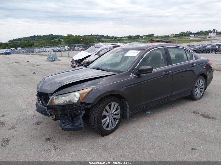 2011 Honda Accord, Front End, IAAI, VIN 1HGCP2F76BA042132 — photo 2