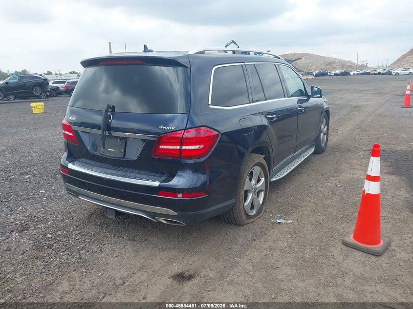 MERCEDES-BENZ GLS 450 2017 VIN 4JGDF6EE8HA951068