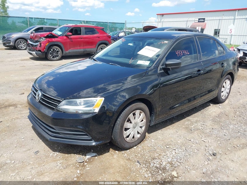 2015 Volkswagen Jetta 2.0l S 3VW2K7AJ5FM308335 photo 1