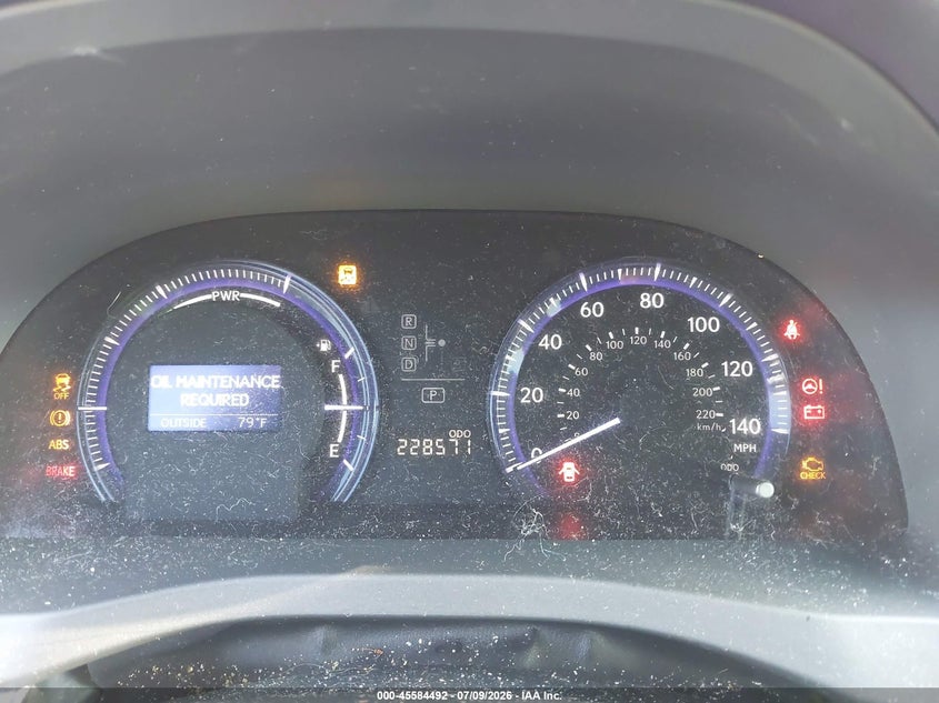 2010 Lexus Hs 250H Premium VIN: JTHBB1BA9A2022369 Lot: 45584492