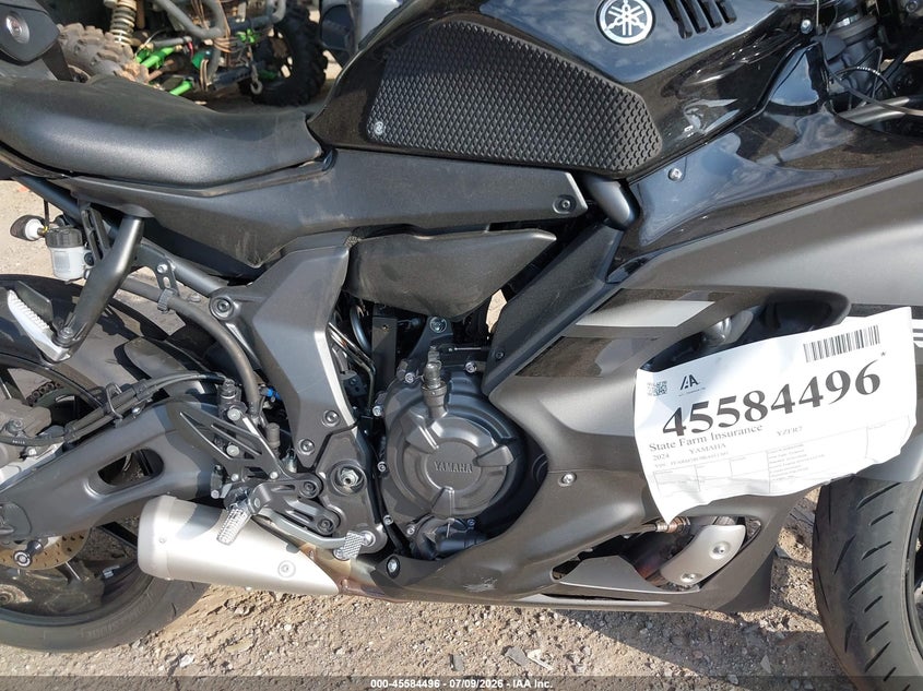 2024 Yamaha Yzfr7 VIN: JYARM38E9RA011305 Lot: 45584496