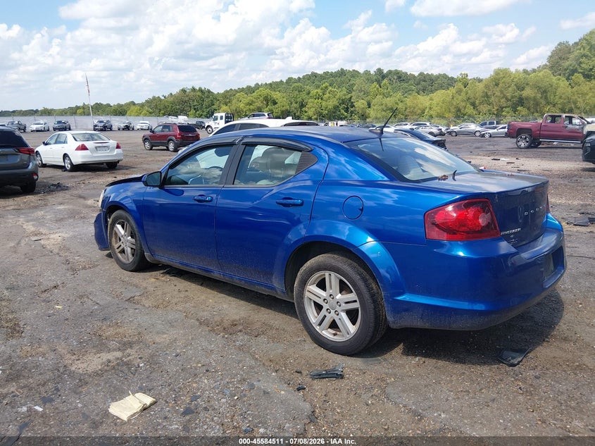 Vin: 1c3cdzcb4cn148666, lot: 46082864, dodge avenger sxt 20123