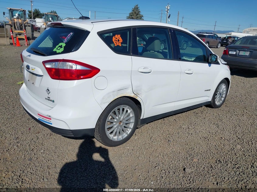 Vin: 1fadp5au1fl116641, lot: 46082870, ford c-max hybrid se 20154