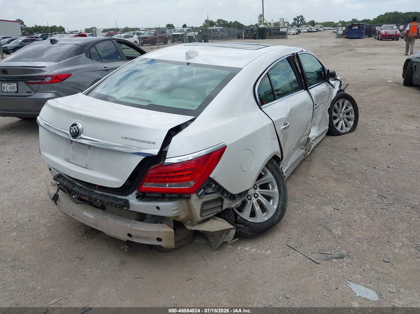 Vin: 1g4gd5g3xgf177447, lot: 46082877, buick lacrosse premium i 20164