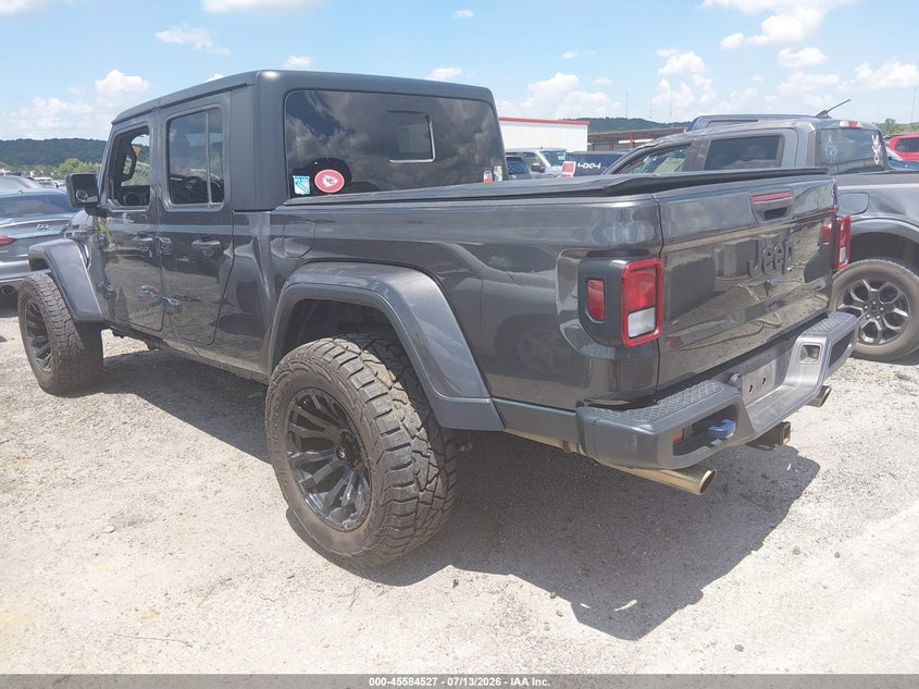 Vin: 1c6hjtag8pl519472, lot: 46082879, jeep gladiator sport s 4x4 20233