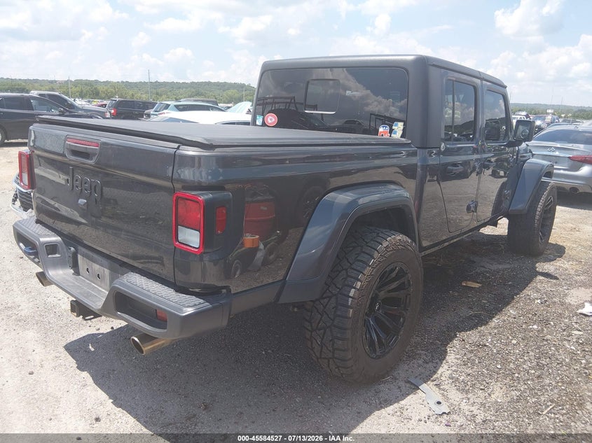 Vin: 1c6hjtag8pl519472, lot: 46082879, jeep gladiator sport s 4x4 20234