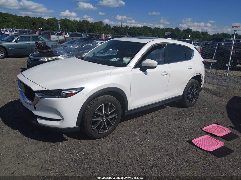 Vin: jm3kfbdm2j0414373, lot: 46082887, mazda cx-5 grand touring 20182