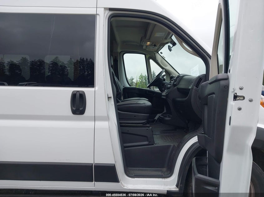 2021 Ram Promaster 2500 Window Van High Roof 159 Wb VIN: 3C6LRVPGXME513800 Lot: 45584536