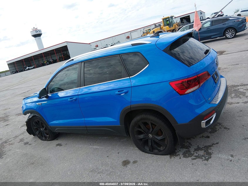 2022 Volkswagen Taos 1.5T Se VIN: 3VVWX7B27NM069092 Lot: 45584537