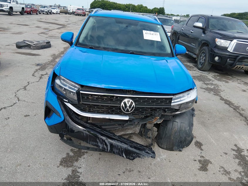 2022 Volkswagen Taos 1.5T Se VIN: 3VVWX7B27NM069092 Lot: 45584537