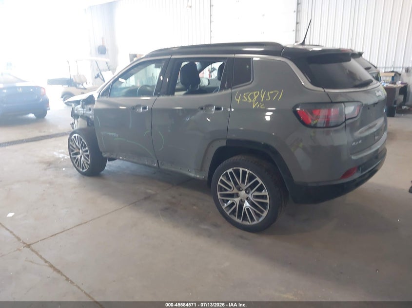 Vin: 3c4njdcn0pt537983, lot: 46082924, jeep compass limited 4x4 20233