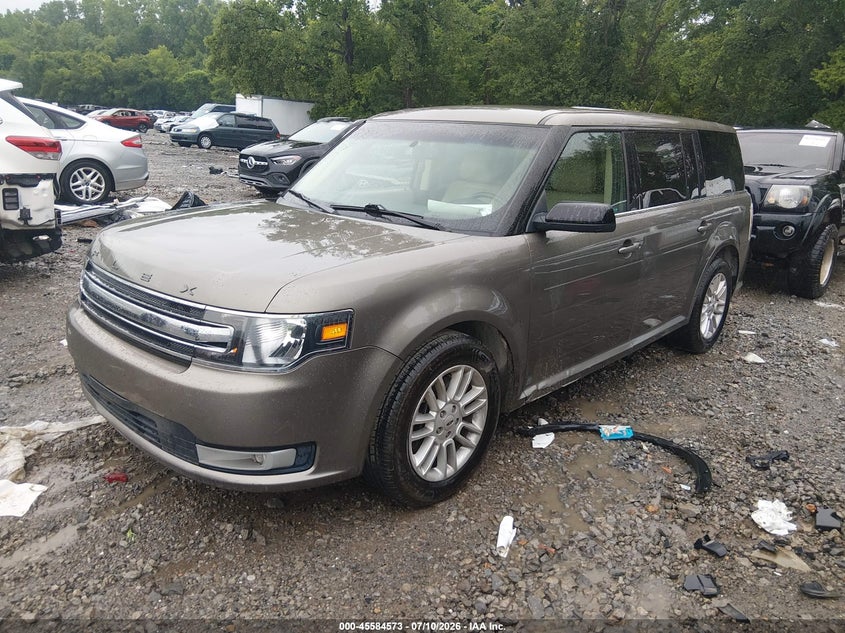 Vin: 2fmgk5c80ebd18905, lot: 46082926, ford flex sel 20142