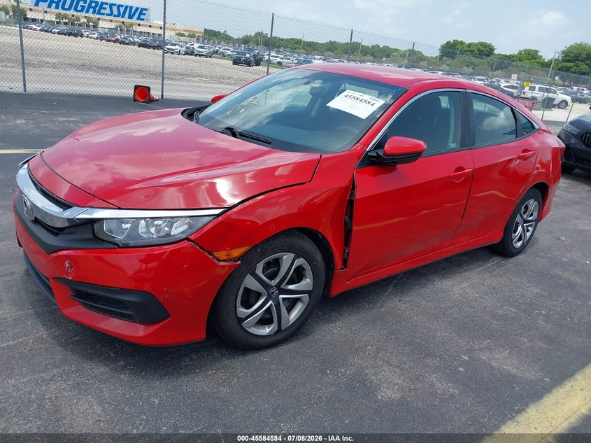 2018 HONDA CIVIC SEDAN 2.0L I-4 DOHC, VVT, 158HP