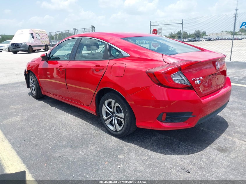 2018 HONDA CIVIC SEDAN 2.0L I-4 DOHC, VVT, 158HP