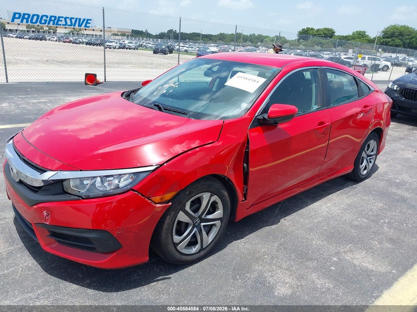 2018 HONDA CIVIC SEDAN 2.0L I-4 DOHC, VVT, 158HP