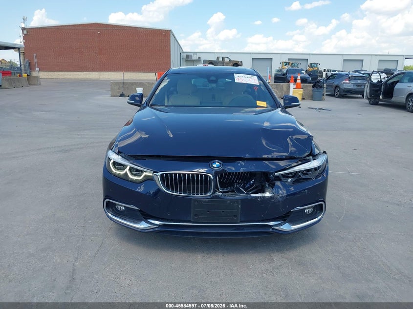 2019 BMW 430I Gran Coupe VIN: WBA4J1C57KBM18720 Lot: 45584597