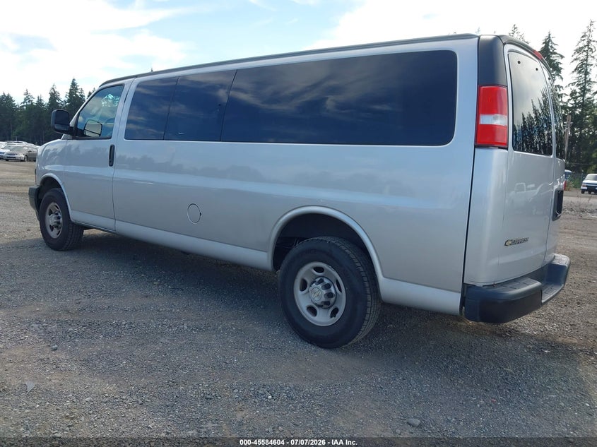 2020 Chevrolet Express Passenger Rwd 3500 Extended Wheelbase Ls VIN: 1GAZGNFG7L1266952 Lot: 45584604