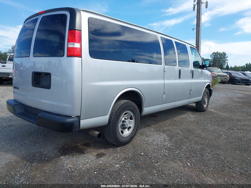 2020 Chevrolet Express Passenger Rwd 3500 Extended Wheelbase Ls VIN: 1GAZGNFG7L1266952 Lot: 45584604