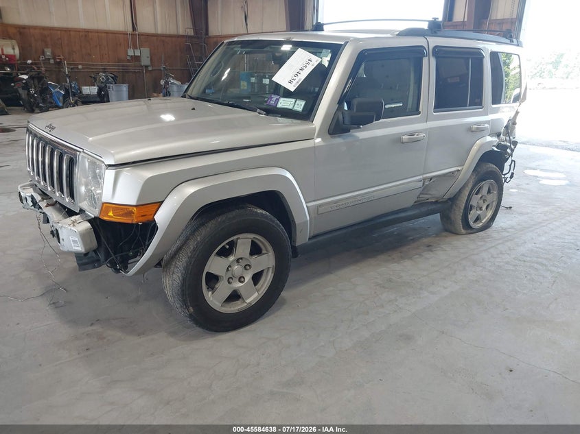 Vin: 1j4rg4gk9ac148417, lot: 46082991, jeep commander sport 20102