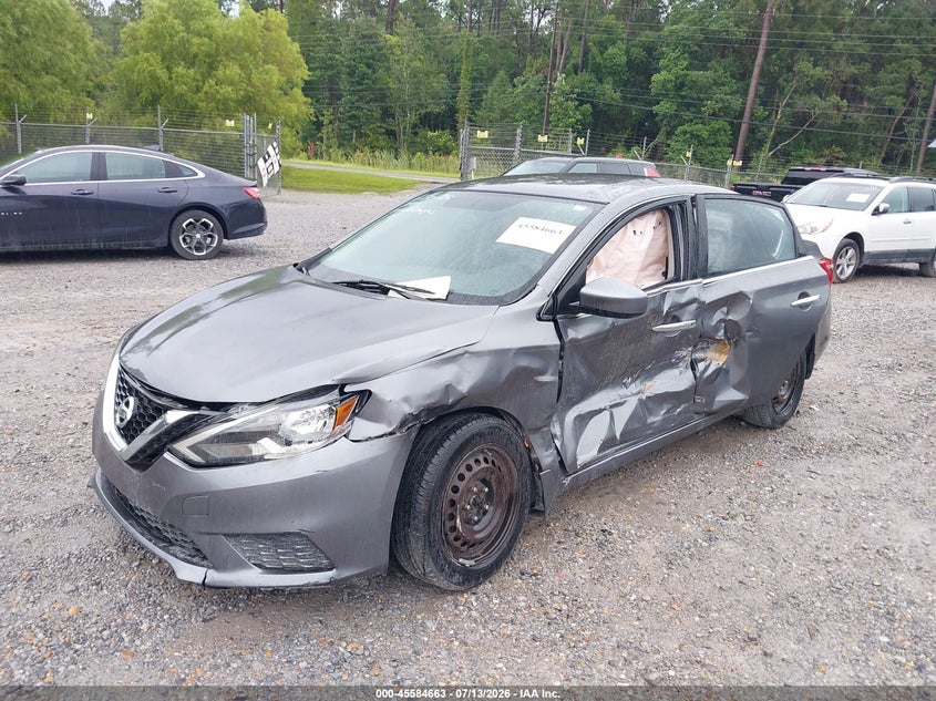 2016 Nissan Sentra, Left Side, IAAI, VIN 3N1AB7AP6GL682997 — photo 2