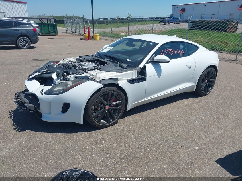 Vin: sajwa6bu5f8k17954, lot: 46083019, jaguar f-type s 20152