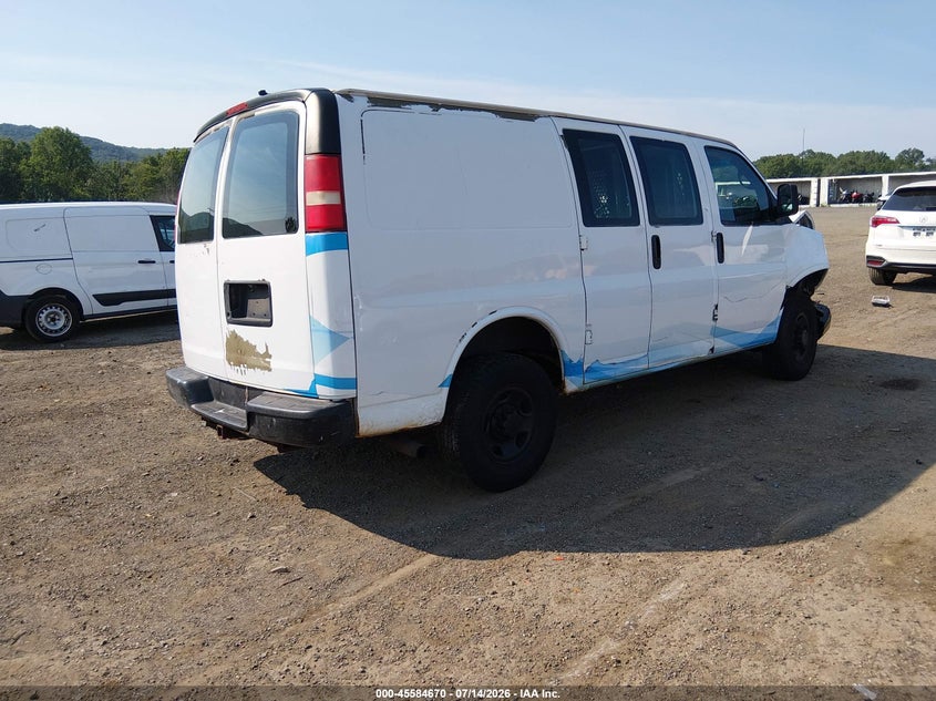Vin: 1gczgfba1a1100051, lot: 46083023, chevrolet express 2500 work van 20104