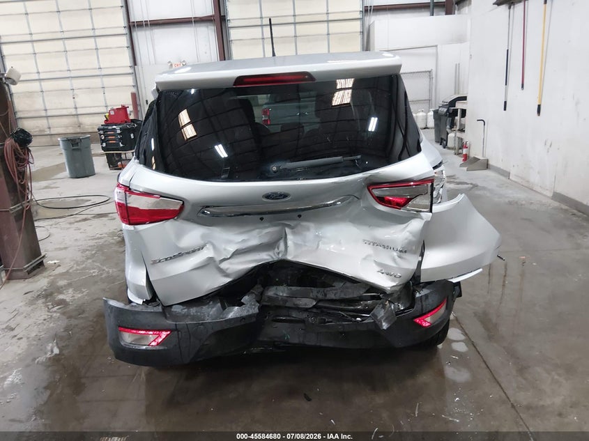 2019 Ford Ecosport Titanium VIN: MAJ6S3KL9KC283230 Lot: 45584680