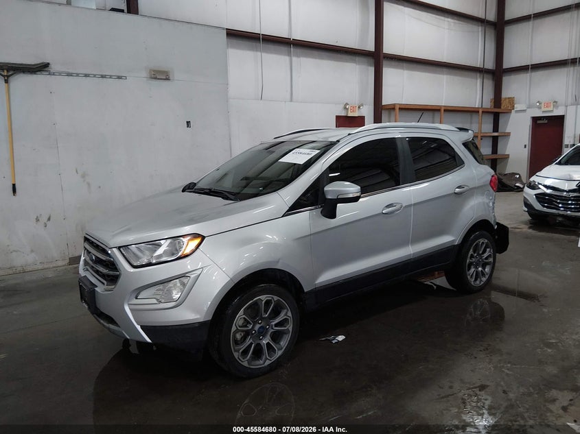 2019 Ford EcoSport, Удар сзади, IAAI, VIN MAJ6S3KL9KC283230 — фото 2