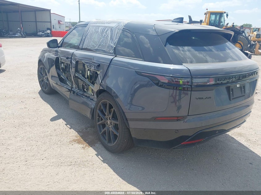 Vin: salyl2ex5ta829519, lot: 46083041, land rover range rover velar p250 dynamic se 20263