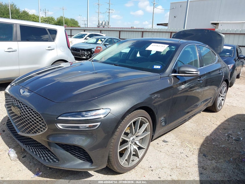 Vin: kmtg34ta9pu131174, lot: 46083067, genesis g70 2.0t awd 20232