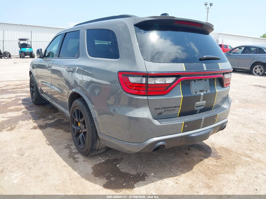 Vin: 1c4sdjgj6rc218991, lot: 46083080, dodge durango srt 392 alchemi awd 20243