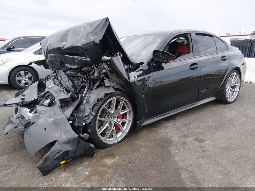2026 BMW M3, Engine Damage, IAAI, VIN WBS23HJ0XTFW09913 — photo 2