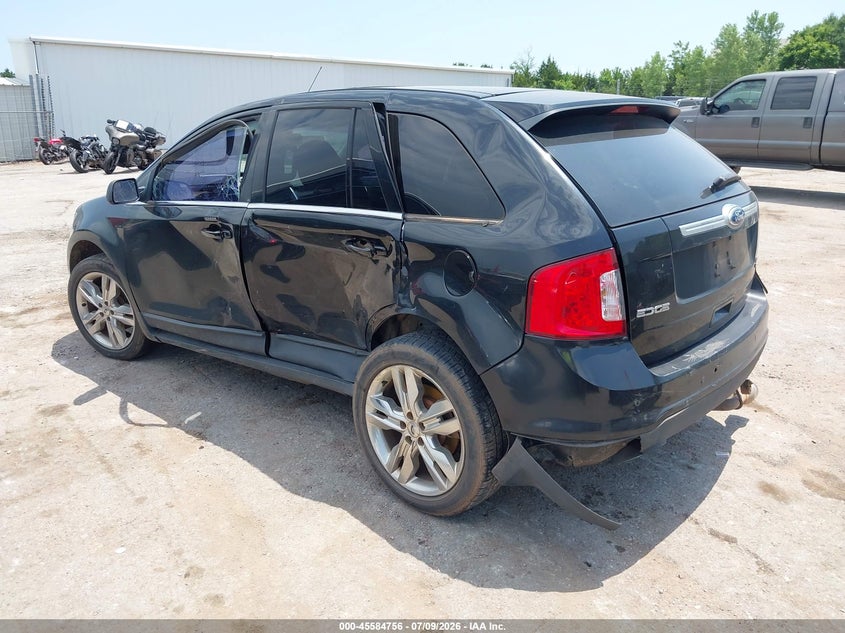 Vin: 2fmdk3k94cba45594, lot: 46083109, ford edge limited 20123