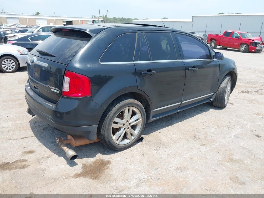 Vin: 2fmdk3k94cba45594, lot: 46083109, ford edge limited 20124