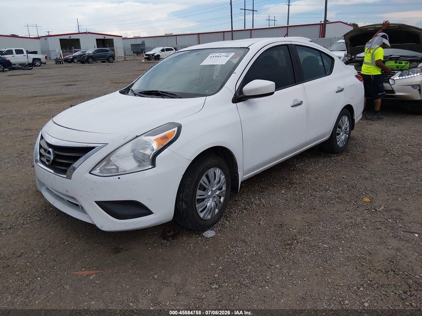 2017 Nissan Versa, Затопление, IAAI, VIN 3N1CN7AP7HL889478 — фото 2