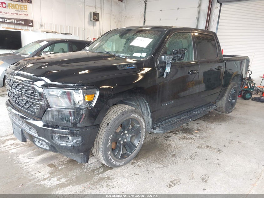 Vin: 1c6srfft6rn119388, lot: 46083125, ram 1500 big horn  4x4 5'7 box 20242