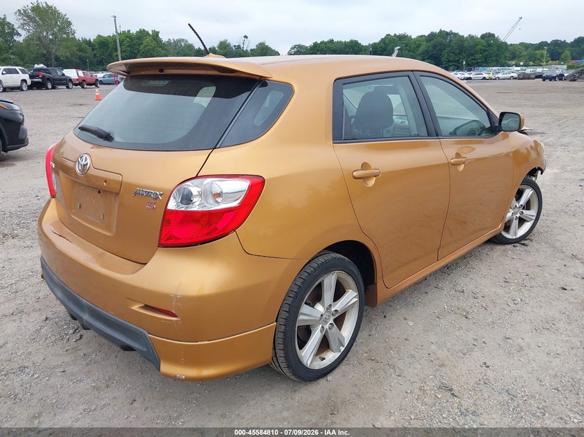 Vin: 2t1ke4ee4ac046122, lot: 46083163, toyota matrix s 20104