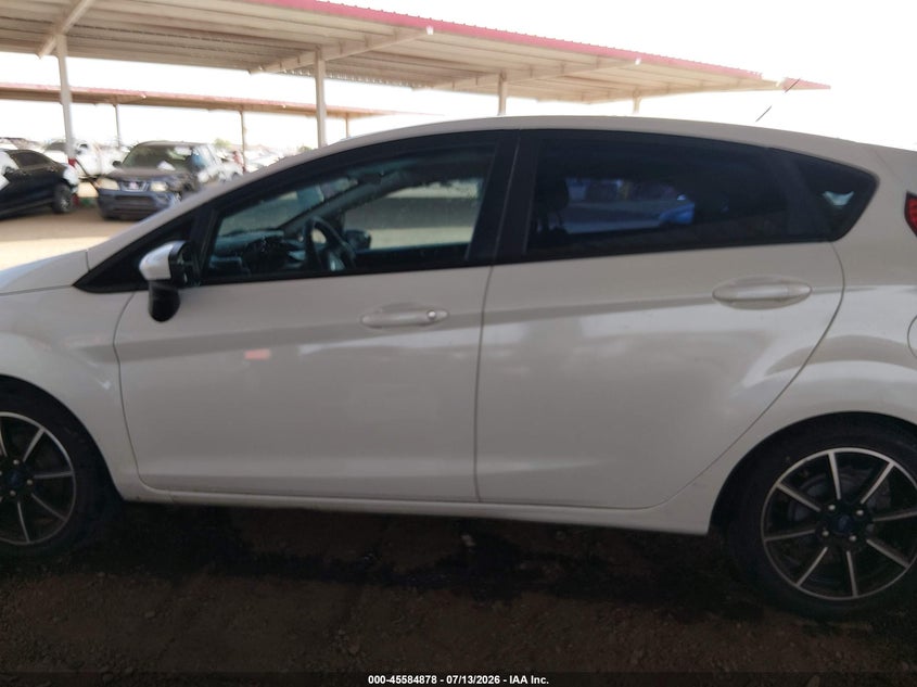 2019 FORD FIESTA HATCHBACK 1.6L I-4 DOHC, VVT, 120HP